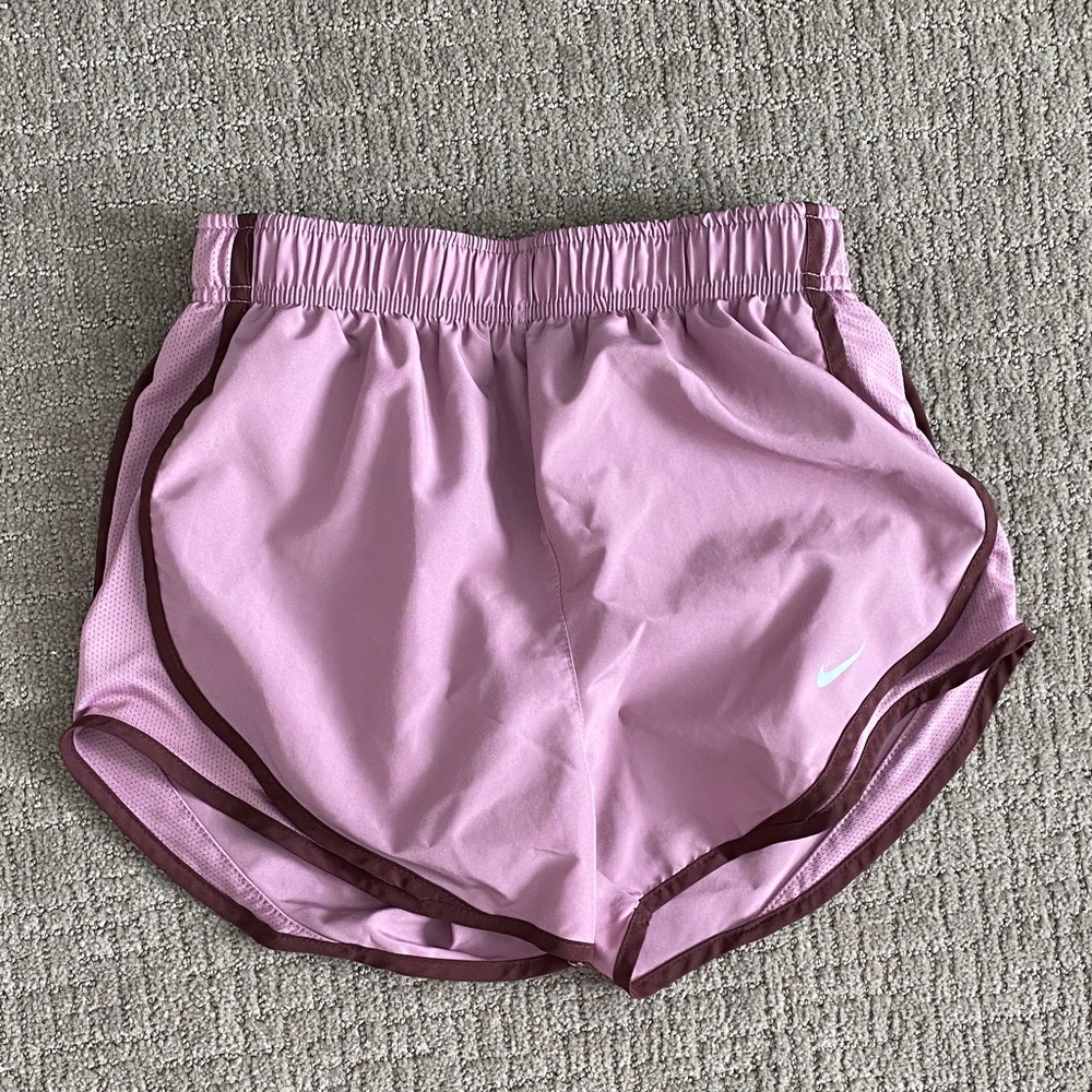 Nike Women’s Mauve Pink Athletic Running Shorts